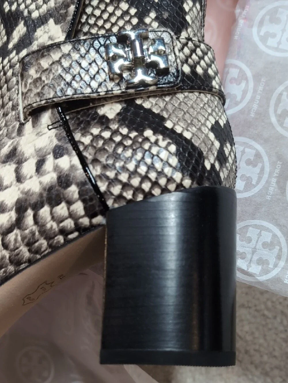 NWT Sz 7 Tory Burch Kira 70mm (~2.8